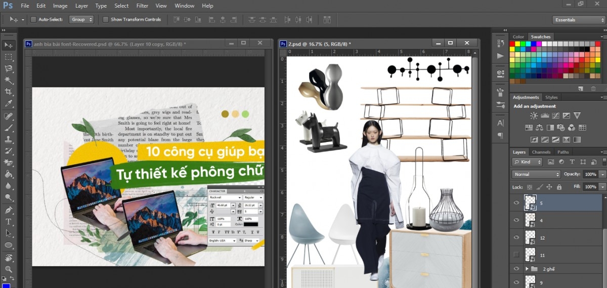 copy layer trong photoshop (ảnh 8)
