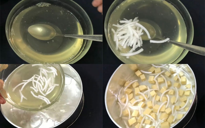 cách làm rau câu dẻo bánh flan - Ảnh 5