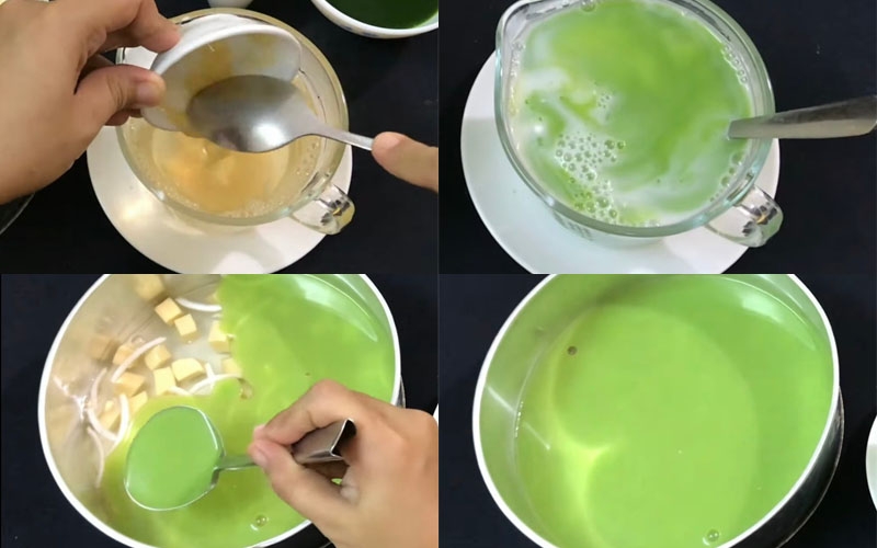 cách làm rau câu dẻo bánh flan - Ảnh 7