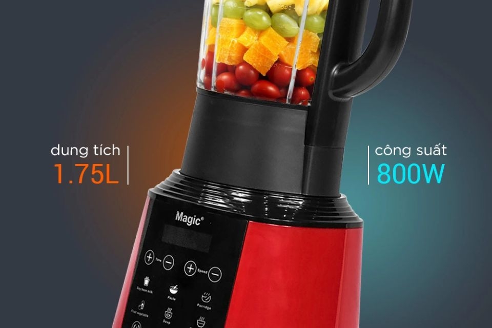 Máy làm sữa hạt Magic được tích hợp nhiều tính năng và công nghệ nổi bật