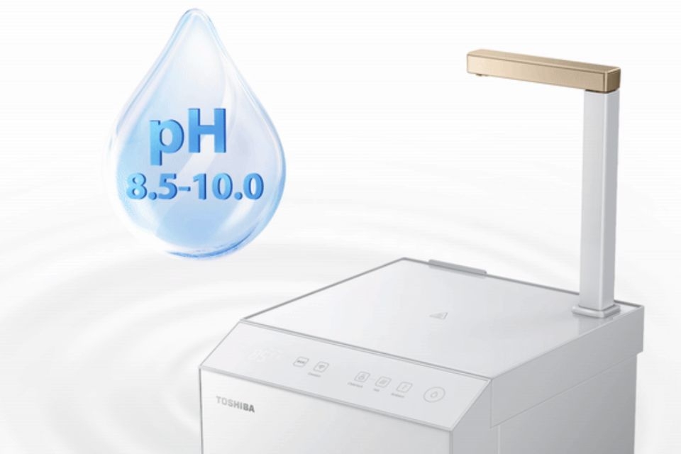 OriginPure™ Water hỗ trợ bổ sung nước kiềm