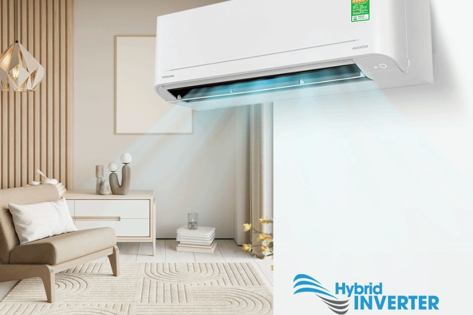 Công nghệ Hybrid Inverter trên máy lạnh Toshiba