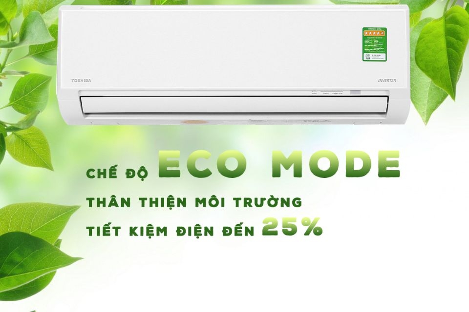 chế độ Eco trên máy lạnh Toshiba