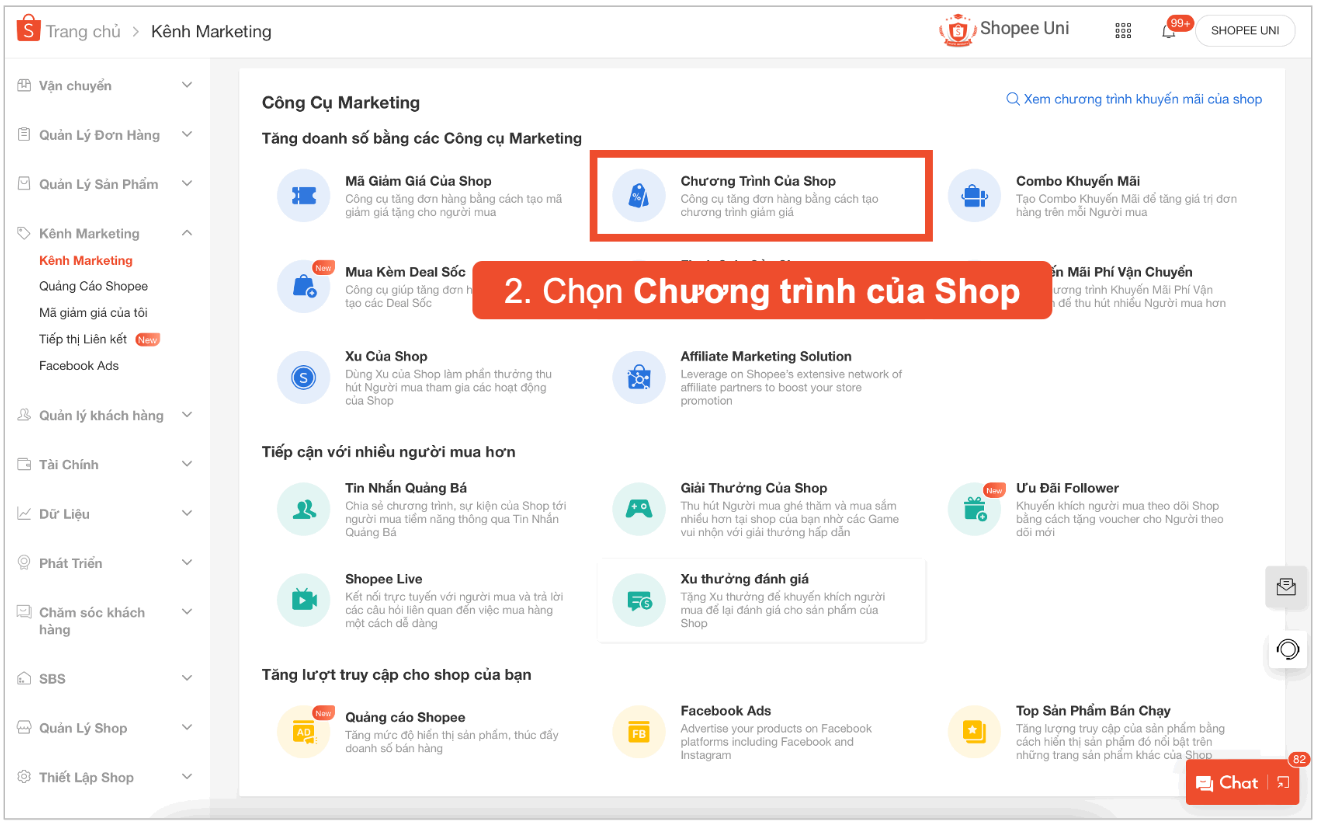 Cách giảm giá sản phẩm trên Shopee (ảnh 3)