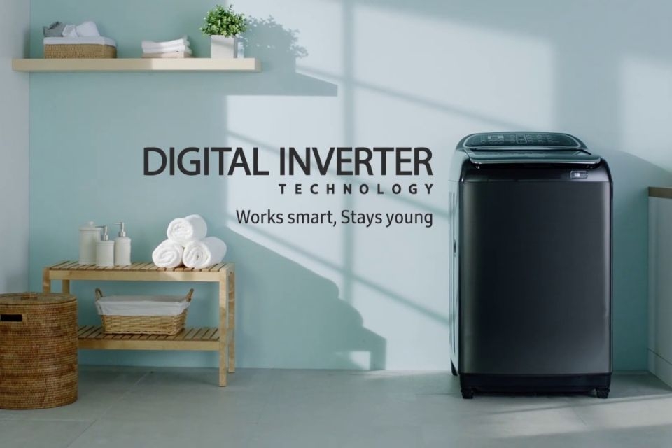 Công nghệ Digital Inverter trên máy giặt Samsung