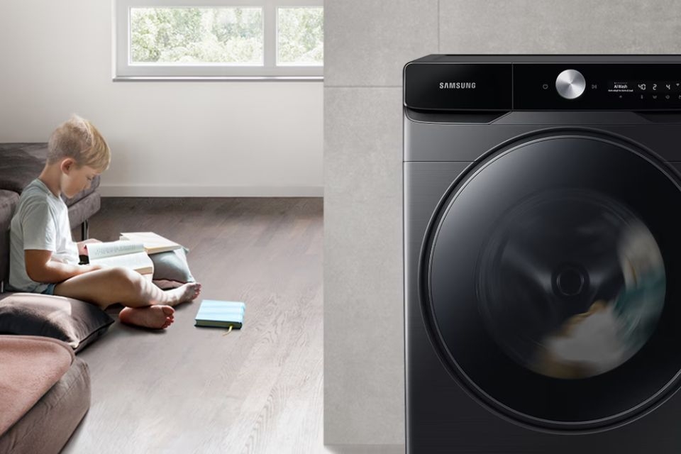 Công nghệ Digital Inverter trên máy giặt Samsung vận hành êm ái