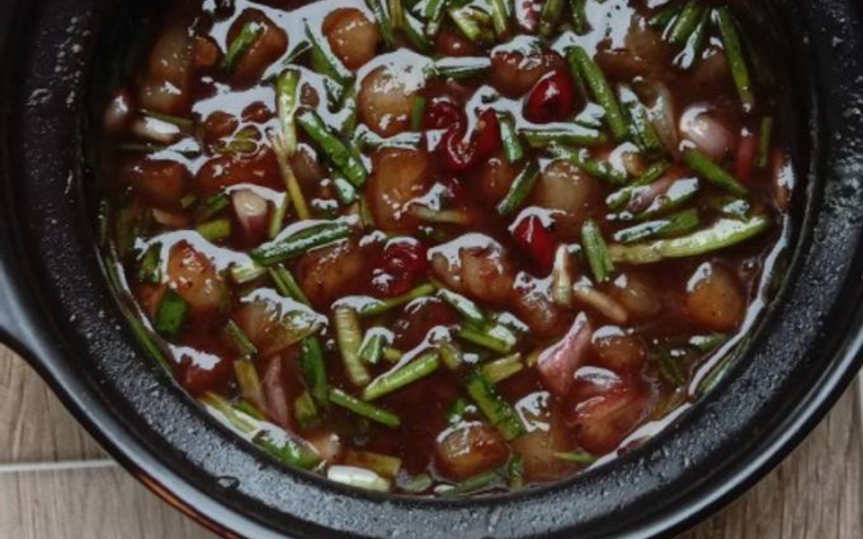 Cách kho mắm ruột cá