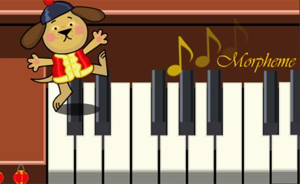 Gấu chơi Piano