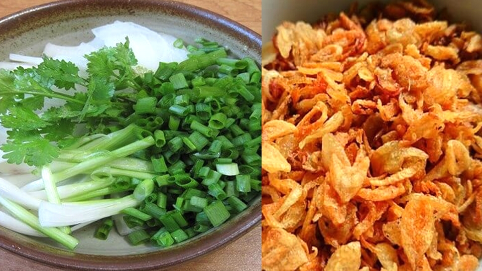 Sơ chế nguyên liệu nấu phở khô Gia Lai.