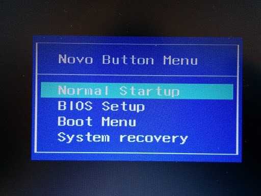 boot lenovo 5