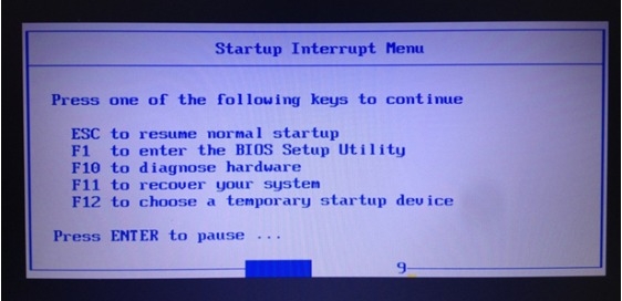 boot lenovo 7