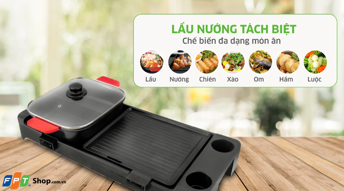 Các mẫu nồi lẩu nướng 2 ngăn (ảnh 3)
