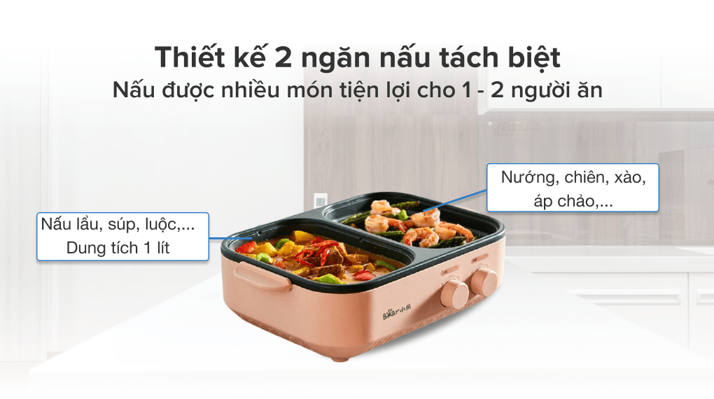 Các mẫu nồi lẩu nướng 2 ngăn (ảnh 5)
