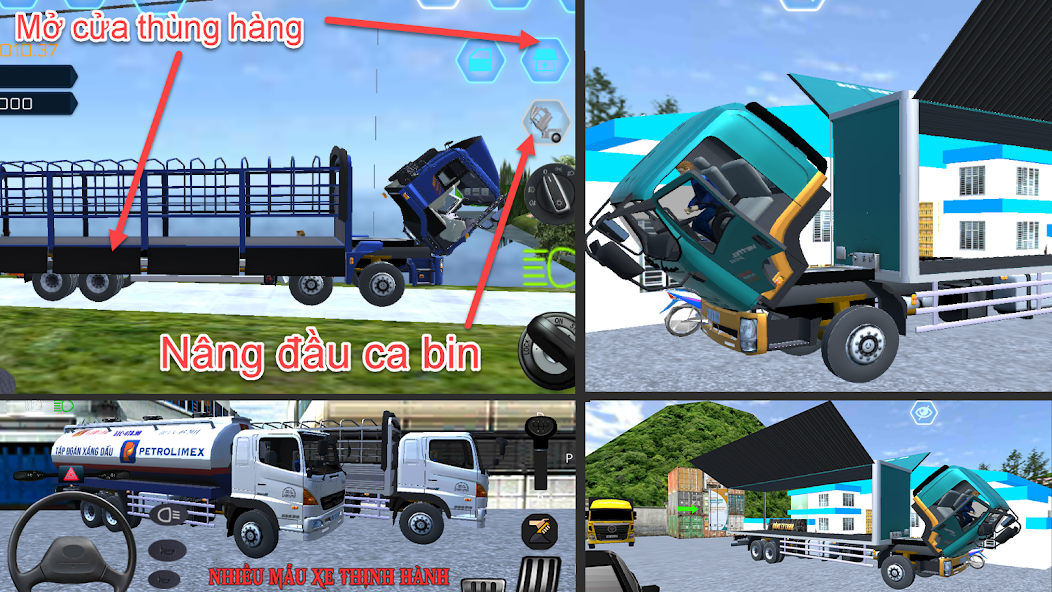 Nhiều tính năng của Truck Simulator Vietnam