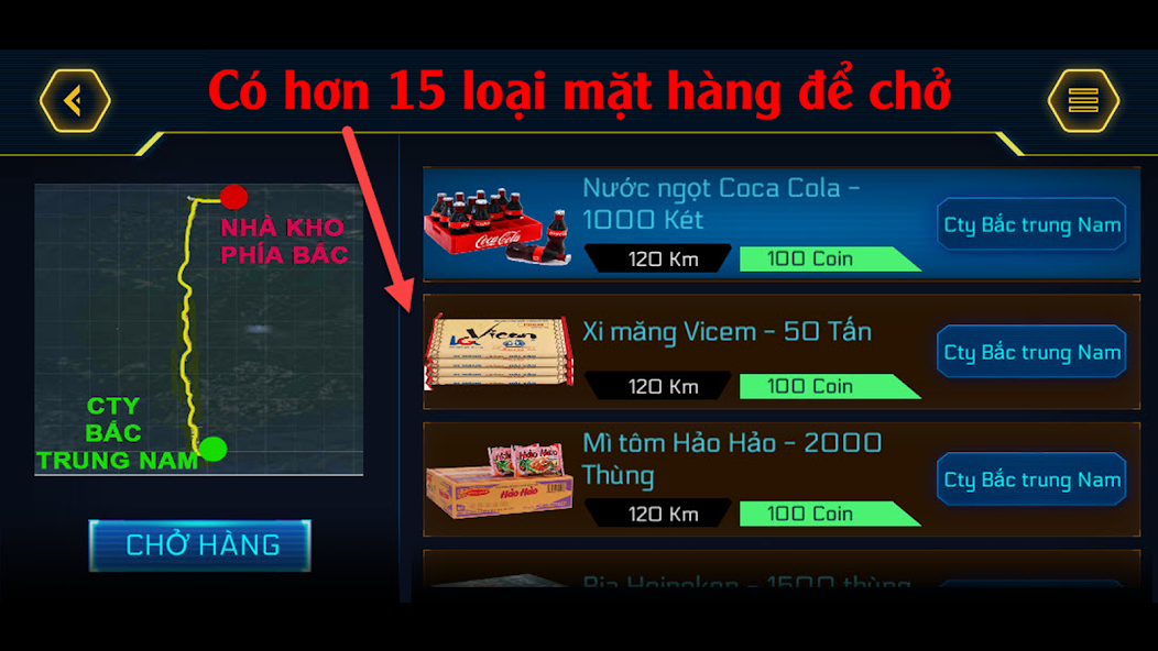 Thay đổi chi tiết xe trong Truck Simulator Vietnam