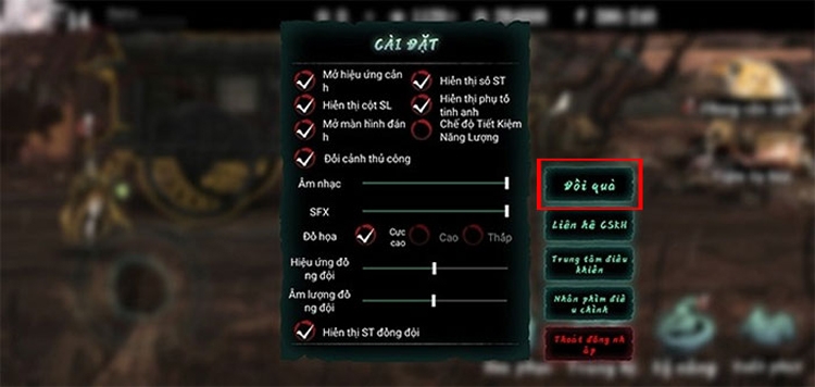 Cách nhập code Phantom Blade: Executioners