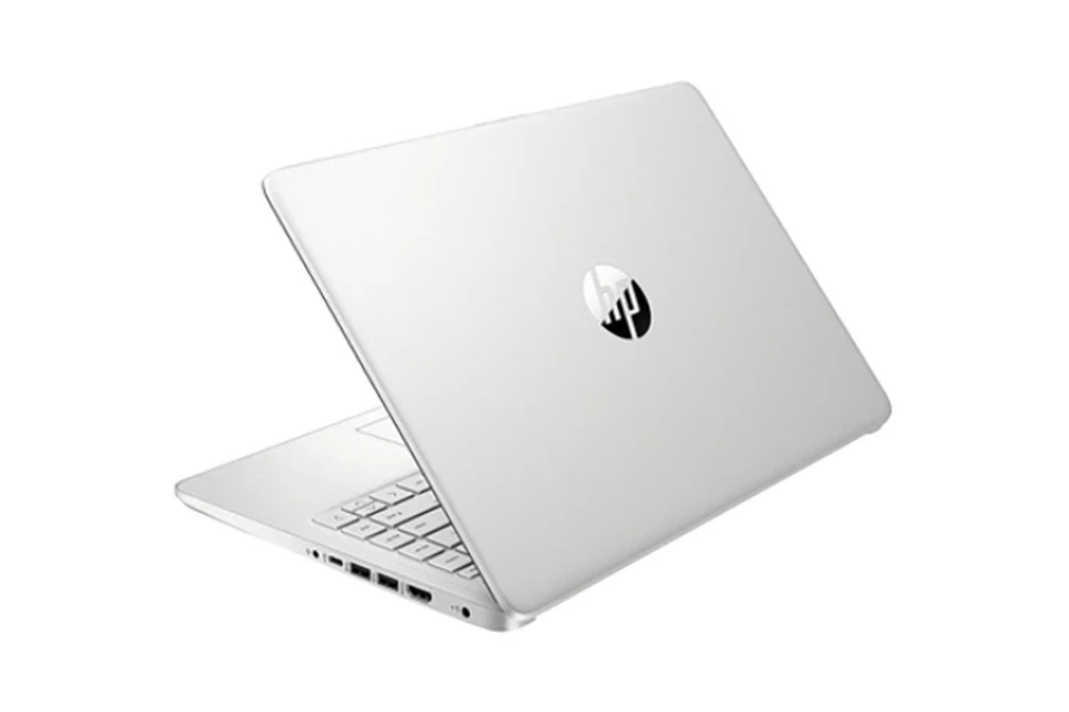HP 14s-dq5121TU sở hữu thiết kế thanh lịch và trẻ trung với lớp vỏ màu bạc sang trọng