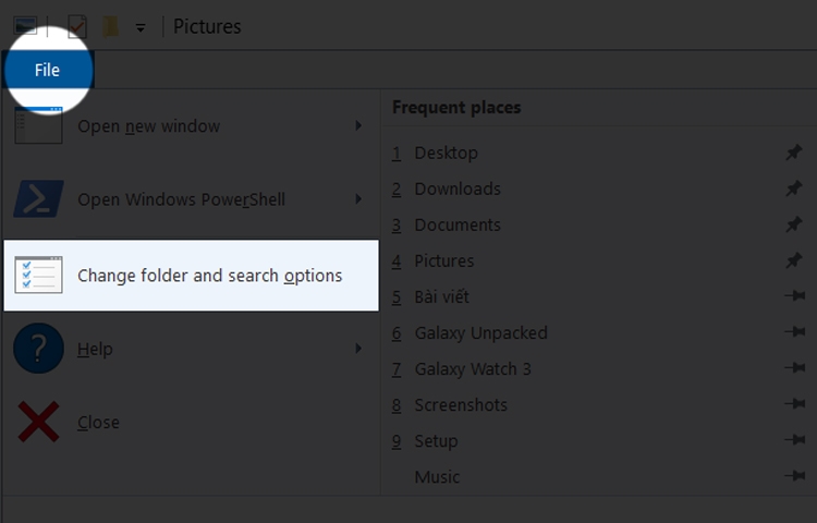 Sửa lỗi Windows 10 không hiện ảnh video thu nhỏ thumbnail 01