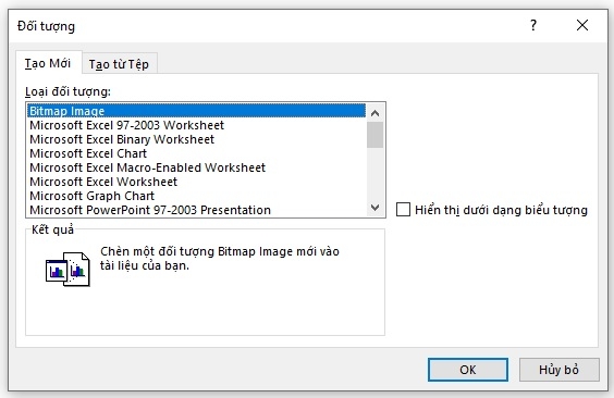 Cách chèn file vào Word