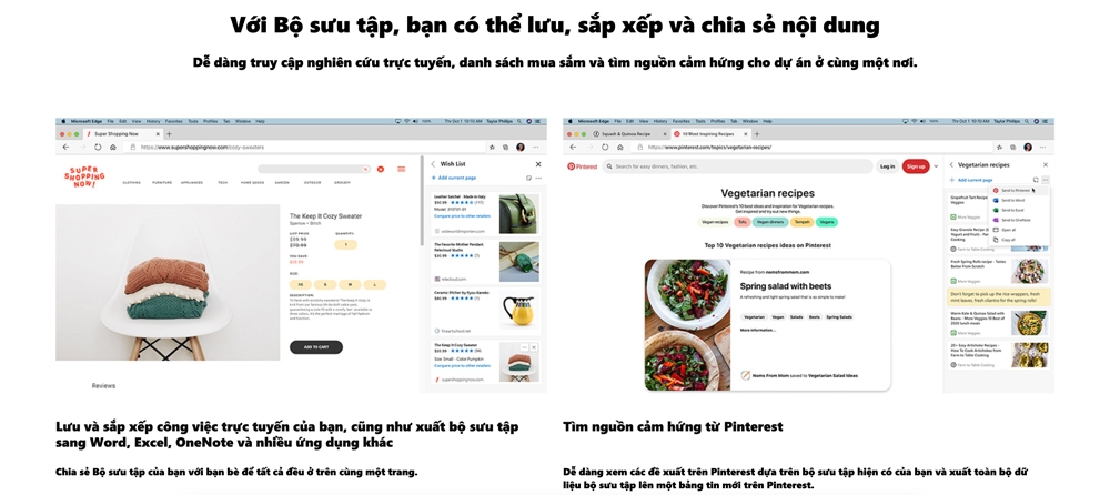 Những điều thú vị của Microsoft Edge 6