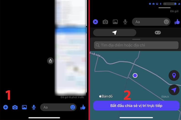 4 cách chia sẻ vị trí trên iPhone (hình 10)