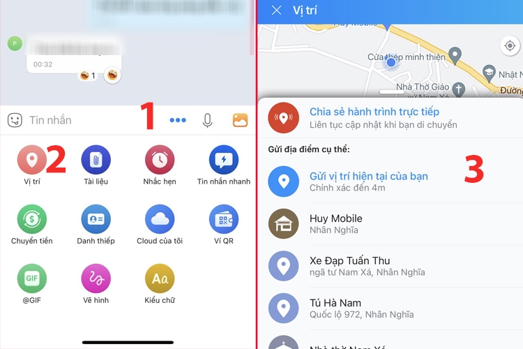 4 cách chia sẻ vị trí trên iPhone (hình 8)