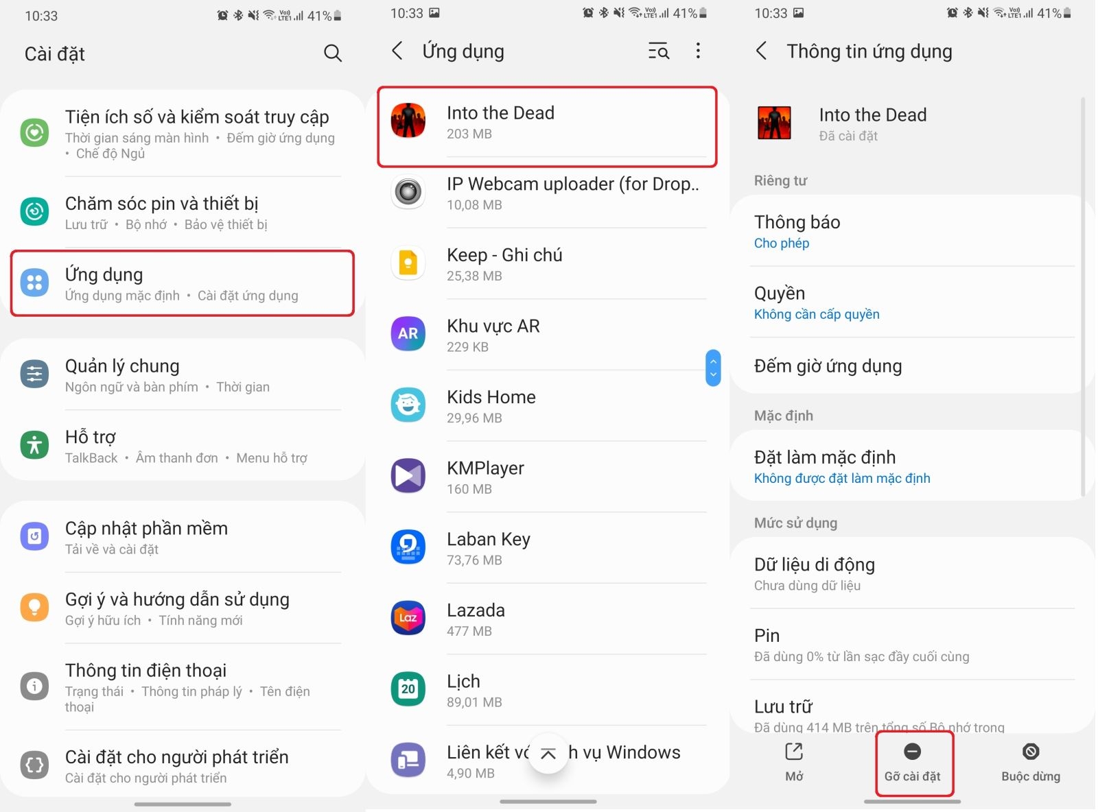 Điện thoại bị treo màn hình 2