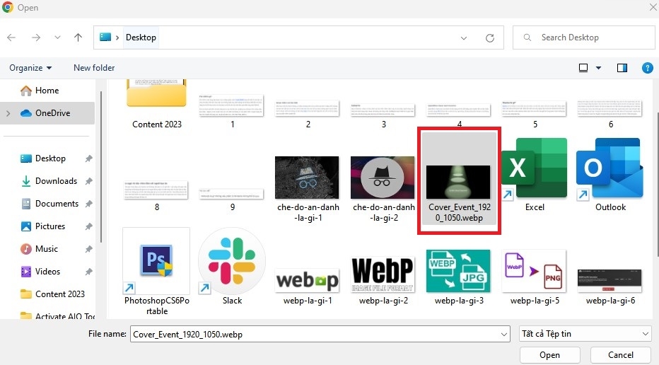 Cách chuyển WEBP sang JPG 2