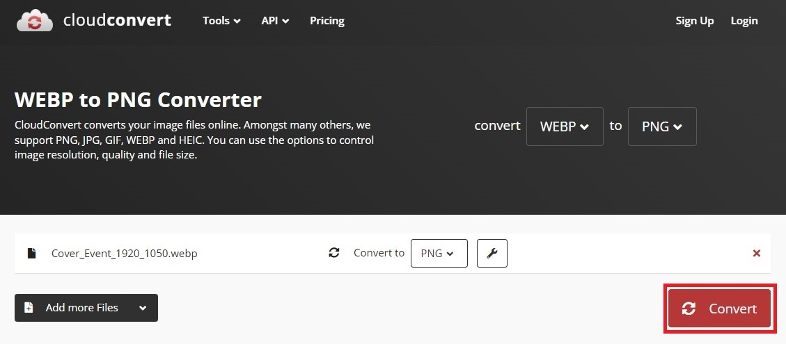Cách chuyển WEBP sang PNG 3