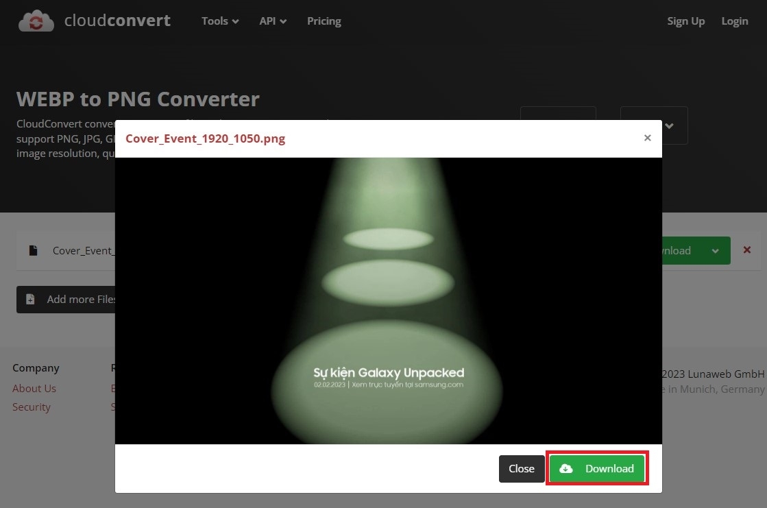 Cách chuyển WEBP sang PNG 6
