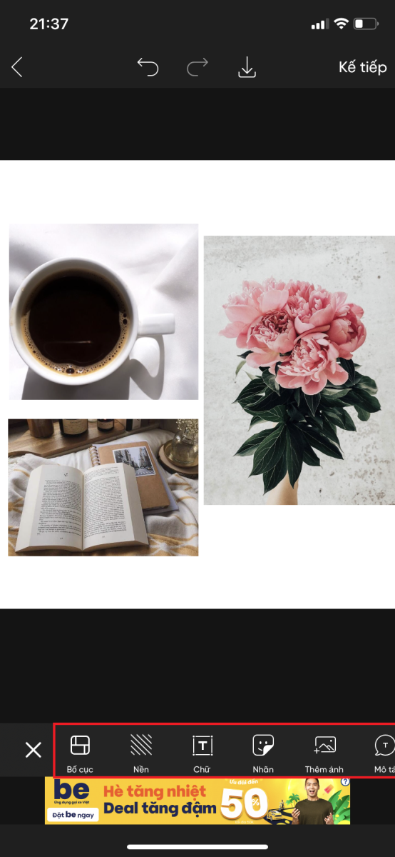 Hướng dẫn ghép ảnh đơn giản bằng PicsArt