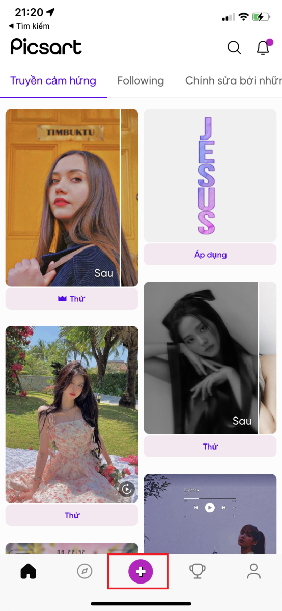 Hướng dẫn ghép ảnh đơn giản bằng PicsArt