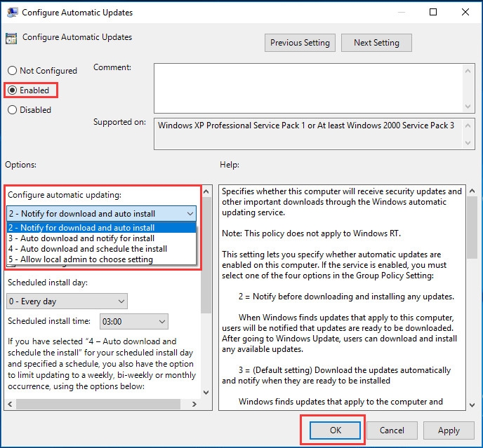 Tắt update Win 10 (5)