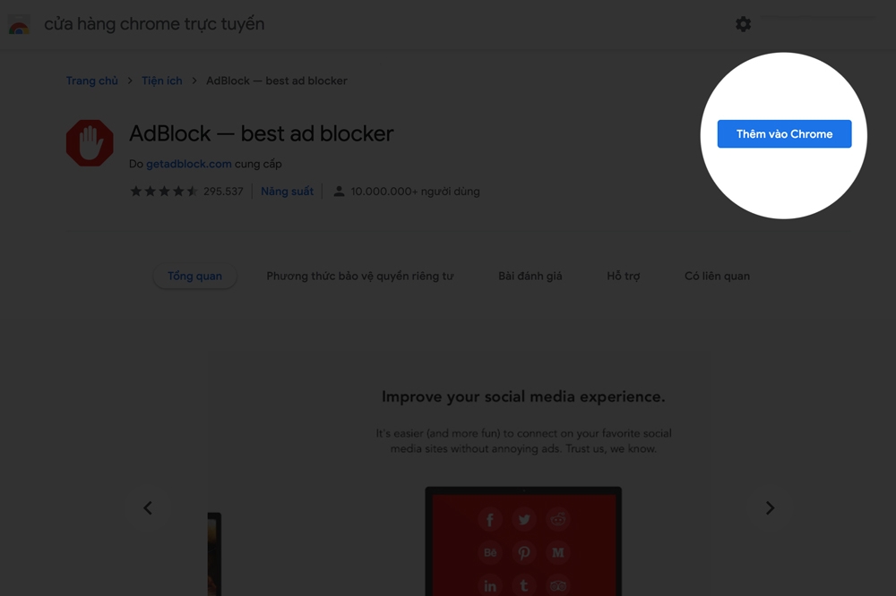 cách chặn quảng cáo trên Cốc Cốc