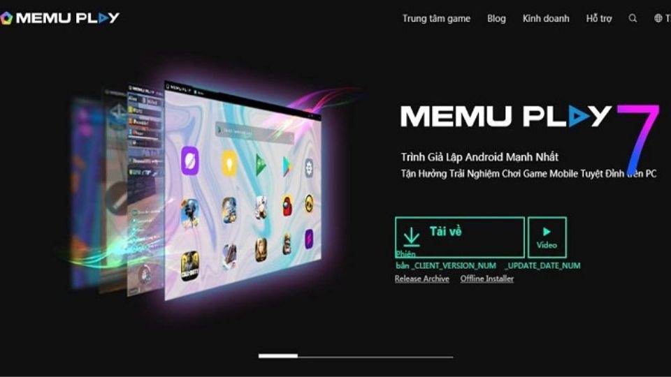 Phần mềm giả lập PC MEmu