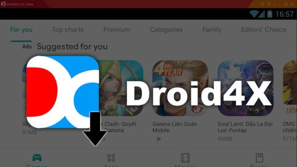Phần mềm Droid4X