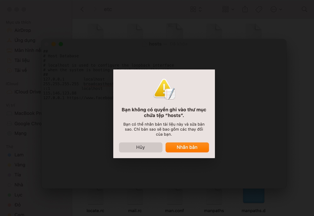 Cách chặn web đen trên Google Chrome cho máy tính Mac 3