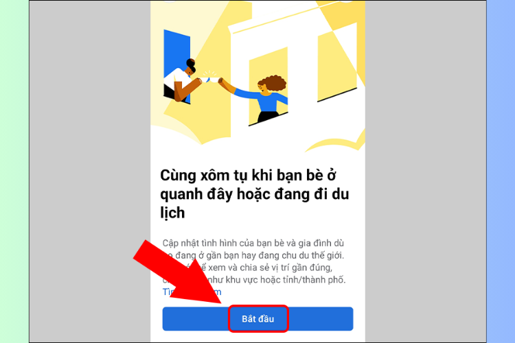 Cách tìm bạn quanh đây trên Facebook bằng điện thoại Android 6