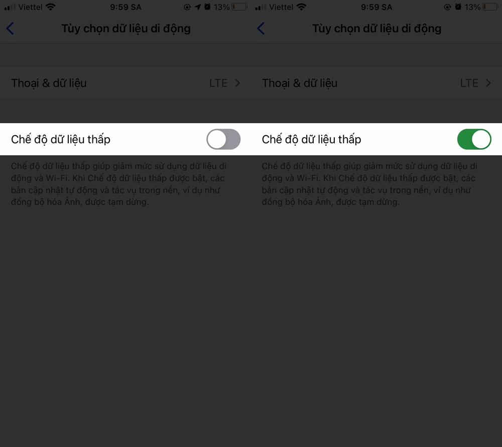 Cách tiết kiệm dung lượng 4G cho điện thoại 3