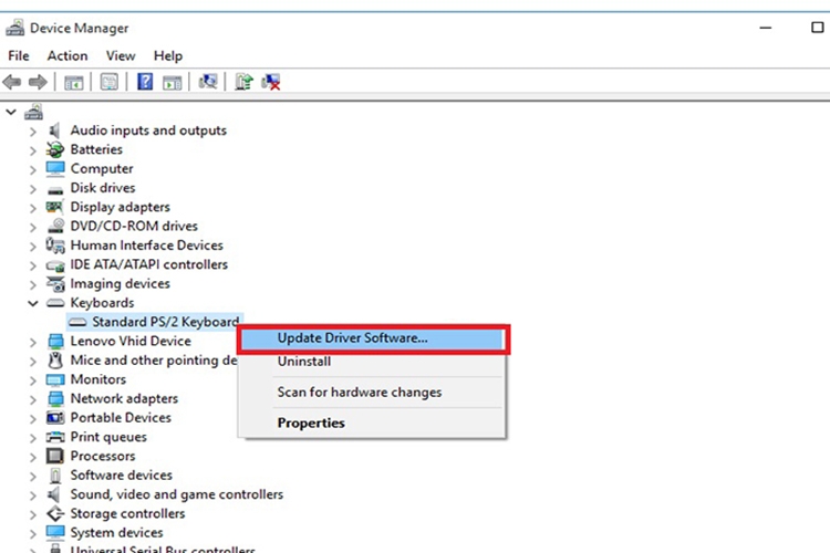 Lỗi bàn phím Windows 10 (ảnh 4)