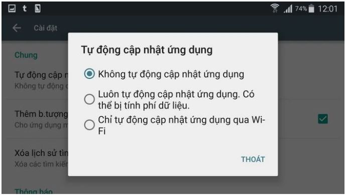 Tiết kiệm pin cho Android 9