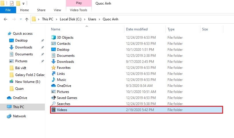 Cách quay màn hình Win 10 - Bước 5