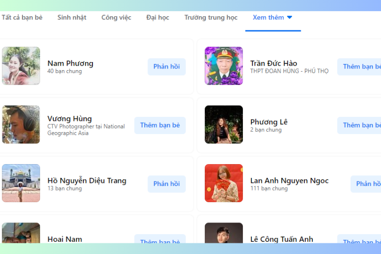 Cách xem người theo dõi mình trên Facebook