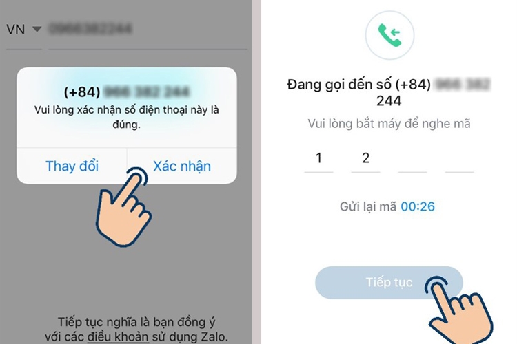 Cách đăng ký để đăng nhập Zalo web online 2