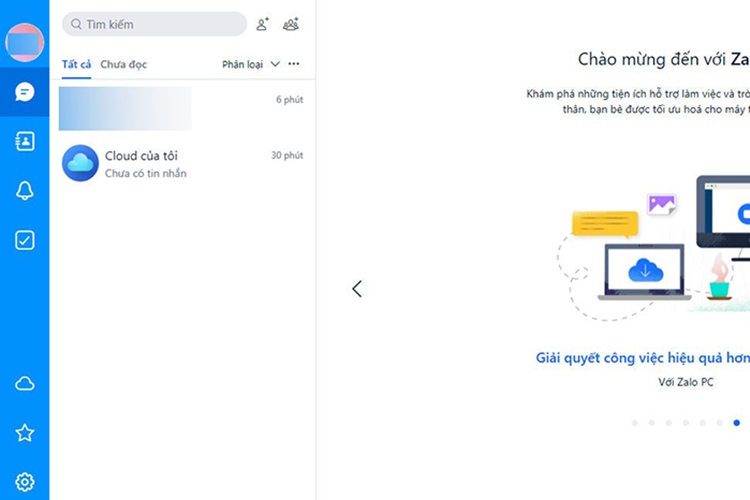 Zalo web - Đăng nhập trên Google Chrome bằng máy tính 5