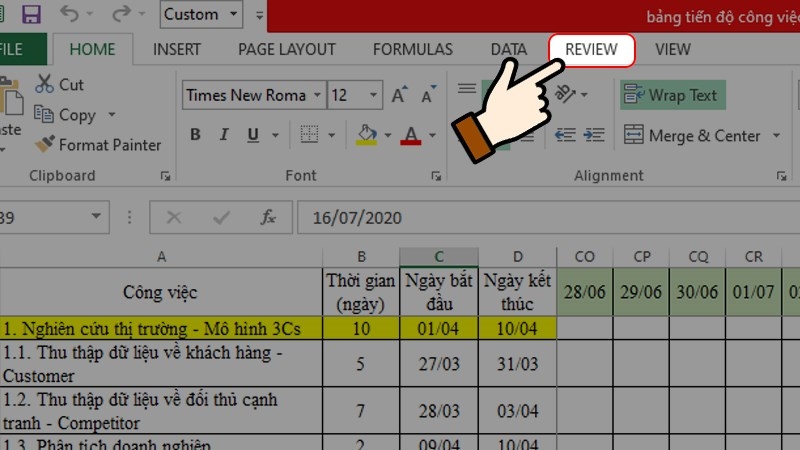 Nhấn Review