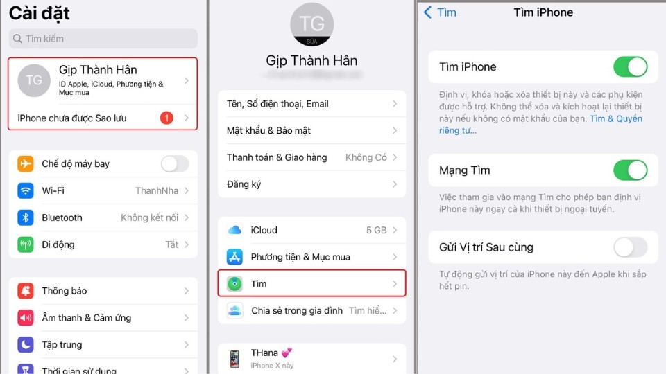 Trước hết, sử dụng một điện thoại khác kết nối Internet để truy cập trang chủ iCloud.