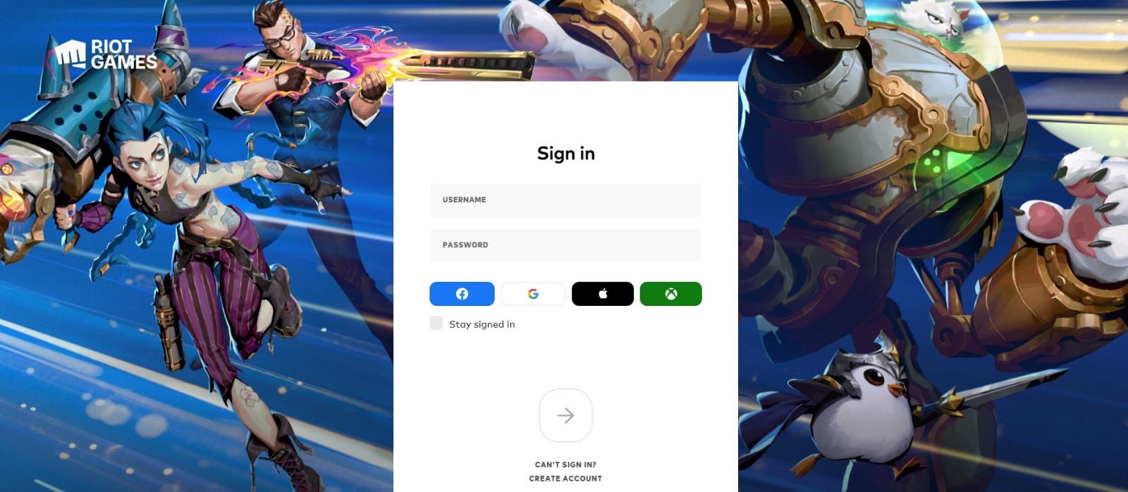 Hướng dẫn tạo tài khoản Riot Games mới