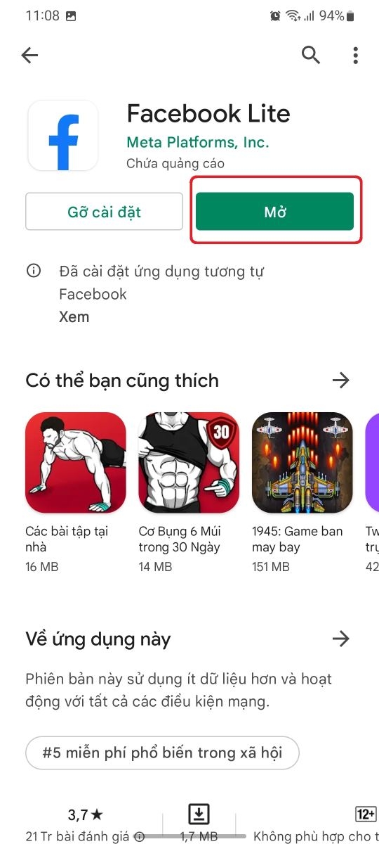 Cách tải Fb 5