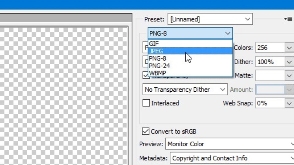 Sự khác biệt giữa PNG 8 bit và PNG 24 bit